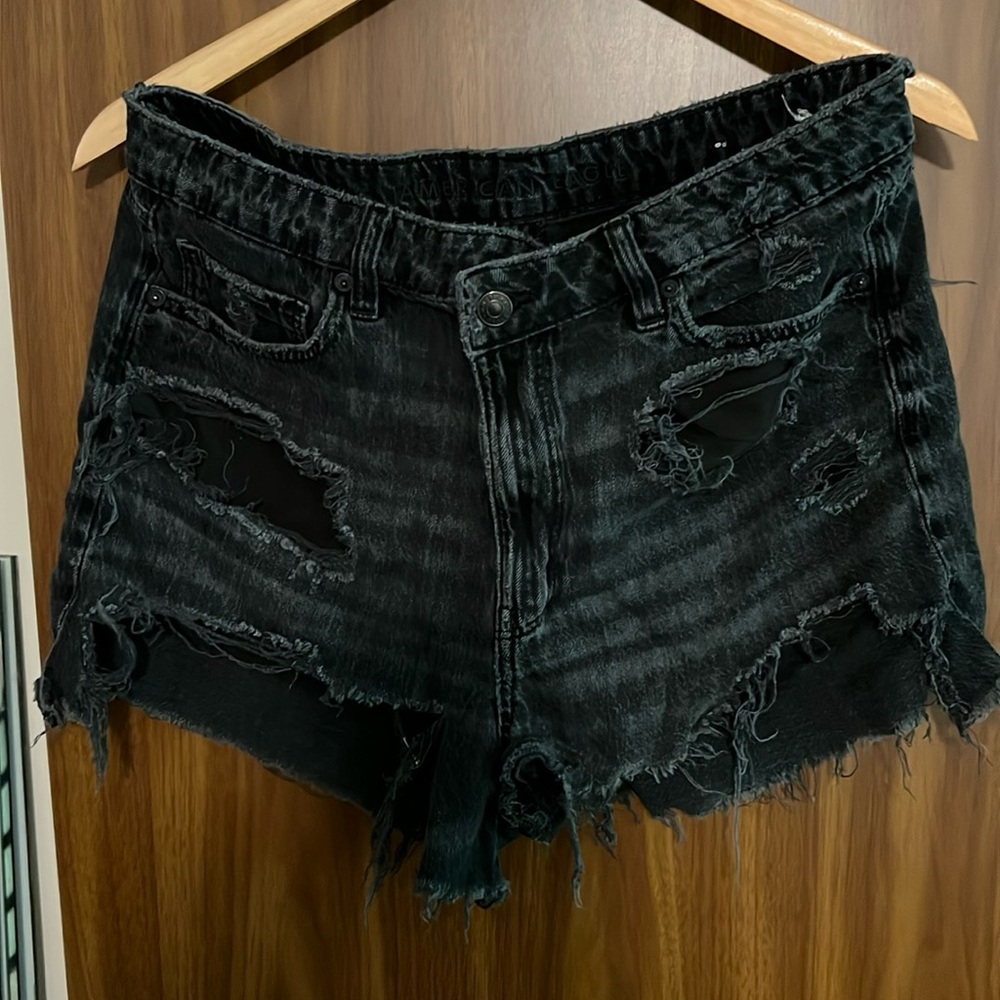 Black AE short shorts